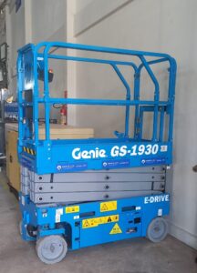 Plataforma Tesoura GS-1930 E-Drive - Altura de Trabalho 8 metros